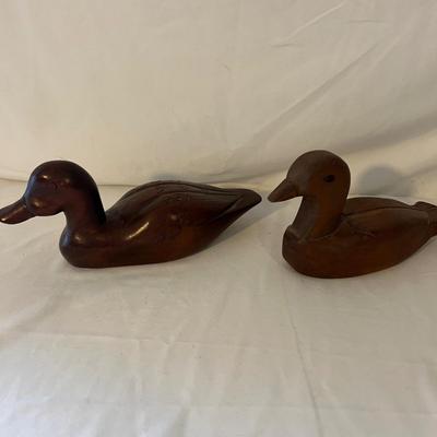 Collection of Wooden Duck Decoys (D-MK)