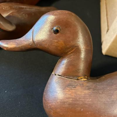 Collection of Wooden Duck Decoys (D-MK)