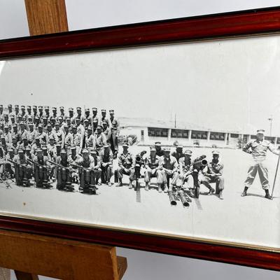 1084 Framed Military Panoramic 1959 Vietnam War at Camp Pendleton