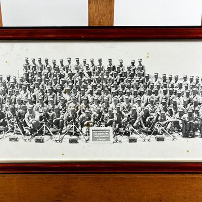 1084 Framed Military Panoramic 1959 Vietnam War at Camp Pendleton