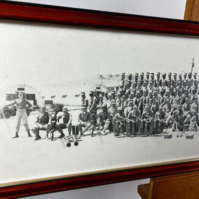 1084 Framed Military Panoramic 1959 Vietnam War at Camp Pendleton