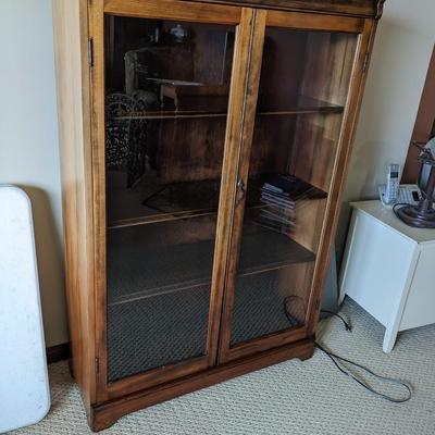 Early 20th Century Empire Period Apothecary Cabinet