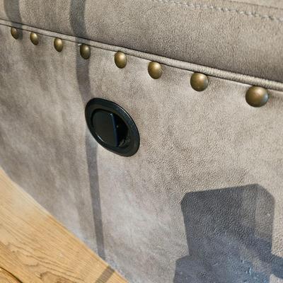 Grey Recliner Sofa (LR-DW)