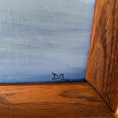 Two Oil on Canvas Paintings