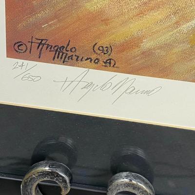 Angelo Marino " Michael Jordan " Lithograph