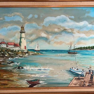 Painting of Lighthouse