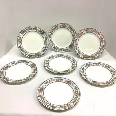 1093 Antique Minton's Caldwell Luncheon Plates