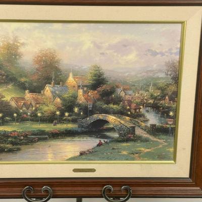 Thomas Kinkade (American, 1958-2012) Gicelee on canvas