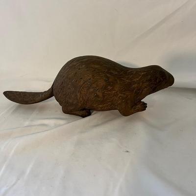 Cast Iron Squirrel Nutcracker and Beaver (D-MK)