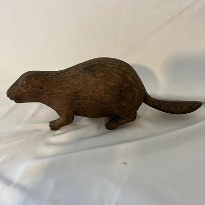 Cast Iron Squirrel Nutcracker and Beaver (D-MK)