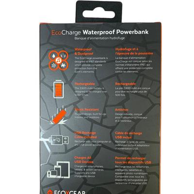 EcoXGear Waterproof Rechargeable Powerbank *Lot of 71*