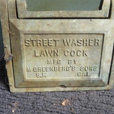 Street Washer Lawn Cock, Skinner Valve, General Transformer - Misc Lot