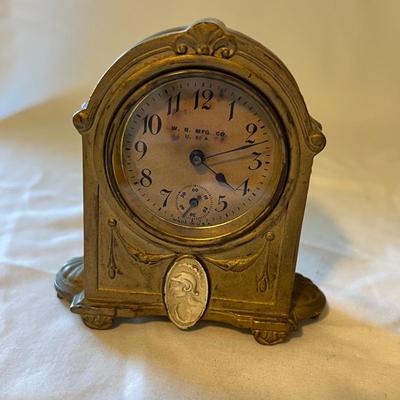 Petite W. B. MFG Metal Clock (D-MK)