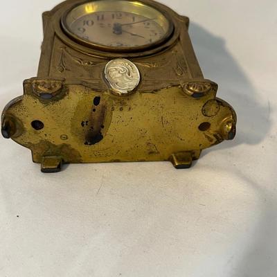 Petite W. B. MFG Metal Clock (D-MK)