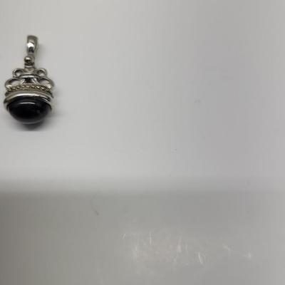 Sterling earrings and pendant set