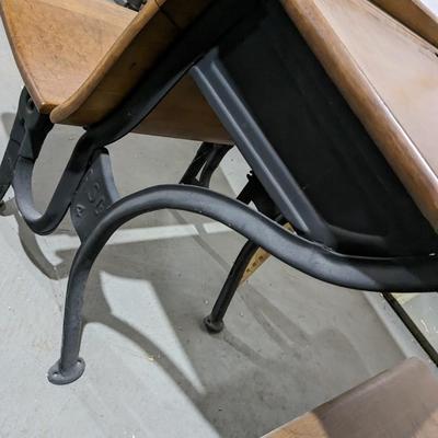Vintage ASC School Desk w/ extra Bench