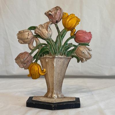 Cast Iron Tulip Doorstoppers (DR-DZ)