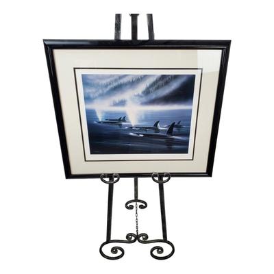 Wyland Orcas Canvas Printers Proof Thumbprint Giclee