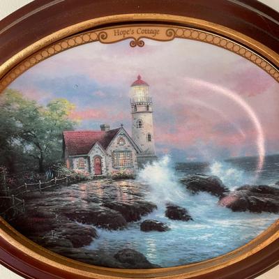 Framed Art Work - Hope's Cottage Lighthouse