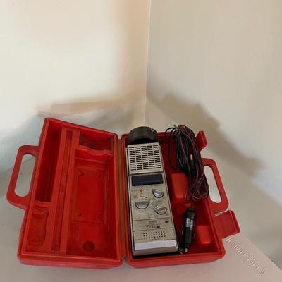 Emergency Citizens Band Radio and Radar Detector