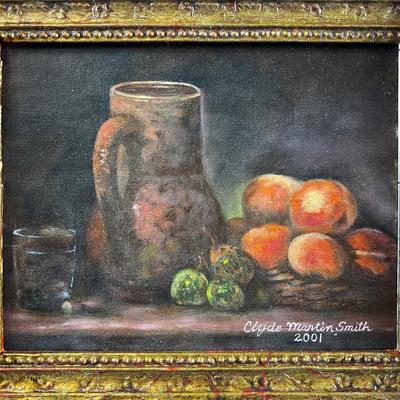 1098 Local Clyde Martin Smith Original Oil Still Life