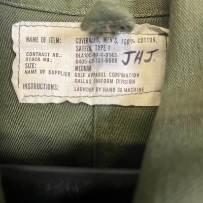 Men's Vintage Military Suit Coveralls (JHJ). â€˜Aâ€™