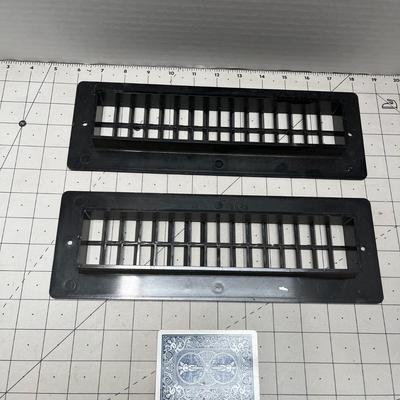 2 Floor Register / Stationary Vent Cover