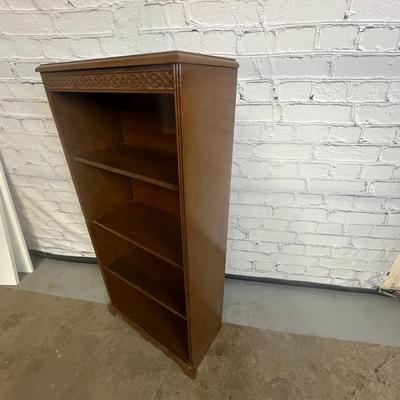 Wooden Open Cabinet Bookcase