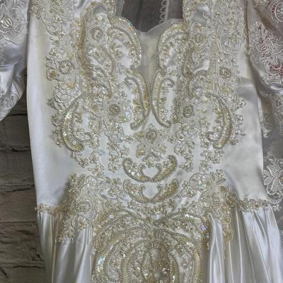 Off White Wedding Gown