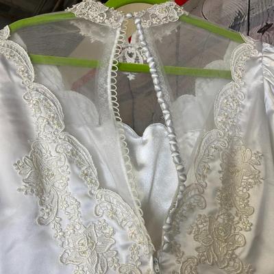 Off White Wedding Gown