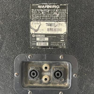 2 YAMAHA SM15V Speaker (Retail $500.00 each)