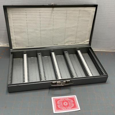 Metal Slide Storage Box