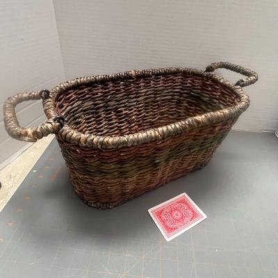 Basket With Handles