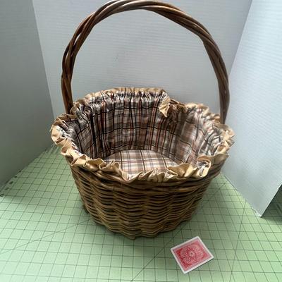 Single Handle Round Basket