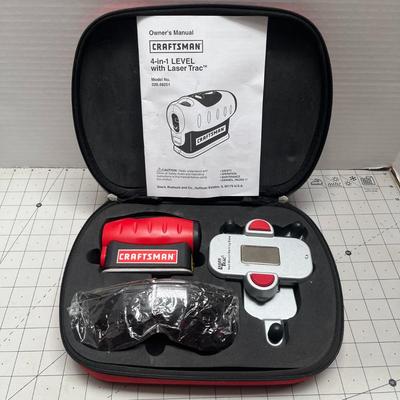 Craftsman 4-in-1 Level with Laser Trac