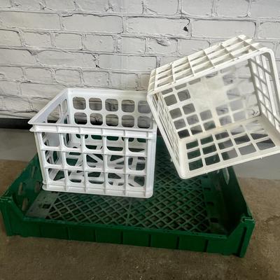 2 Standard Crate 15.25in x 13.75in x 10.5in Ivory