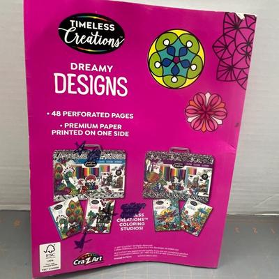 Cra-Z-Art Timeless Creations Adult Coloring Book