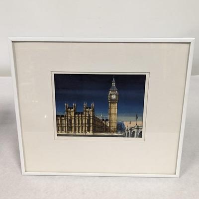 Framed Art London Big Ben 12 3/4" x 11"