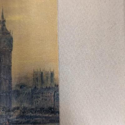 Framed Landscape Art 13 1/2" x 12"