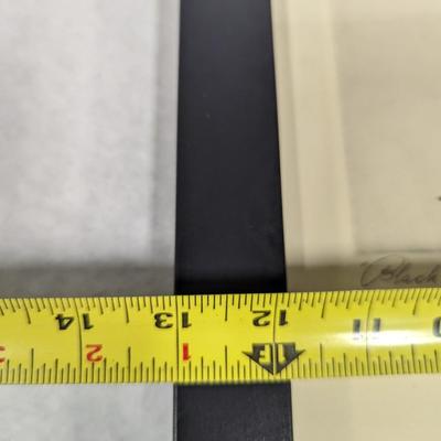 Framed Morgan Dennis Black & White Whiskey Ad 13" x 14"