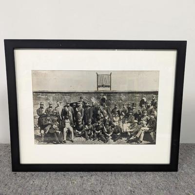 Framed Scottish Band 26" x 20"