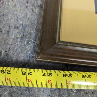 Framed Landscape Painting Signed 27 1/2" x 22 1/2"