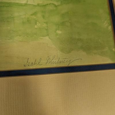 Framed Landscape Painting Signed 27 1/2" x 22 1/2"