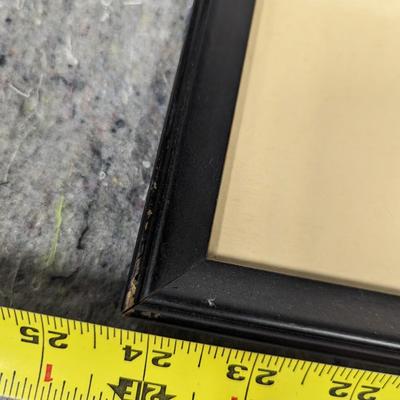 1960's Framed Drawing Art 24 1/2" x 18 1/2"