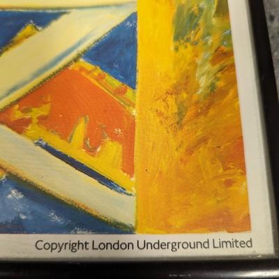 'Chinatown by Underground' Commissioned Art Print Poster by John Bellany for The London Underground