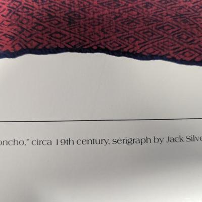 Classic Hopi Poncho From The Silverman Collection Serigraph