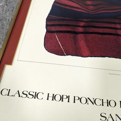 Classic Hopi Poncho From The Silverman Collection Serigraph