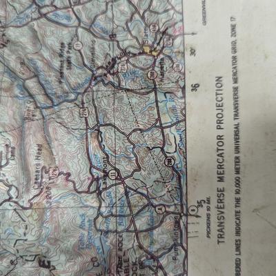 3D Topographic Map Knoxville