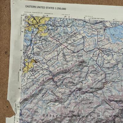 3D Topographic Map Knoxville