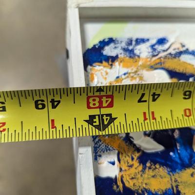 Framed Bear Painting 24" x 48 1/2"